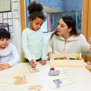 holistic language development activities focusing on phonology, concentration, and sensory perception.