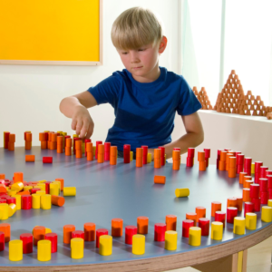 Creative pattern-making activities using Loose Parts.